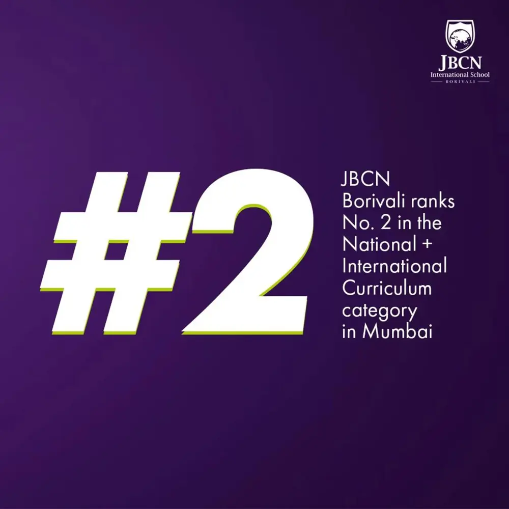 #2 in the National and International Curriculum in Mumbai, Mid-day School Survey
